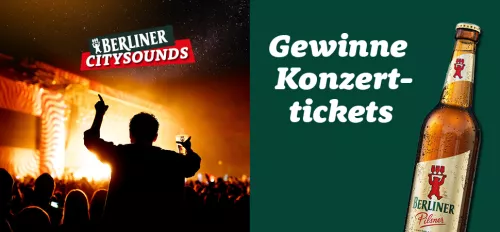 Berliner Citysounds 2025 präsentiert von Berliner Pilsner Berliner Citysounds 2025 präsentiert von Berliner Pilsner