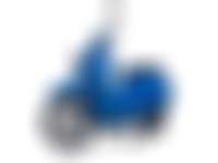 Blaue eSchwalbe von Rollerhaus König