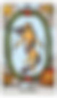 Die Tarotkarte "Die Welt"