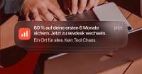Eine Pushbenachrichtigung der App sevdesk