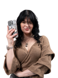 Moderatorin Clari