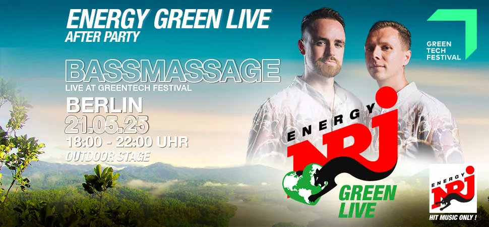 BASSMASSAGE auf dem Greentech Festival BASSMASSAGE auf dem Greentech Festival