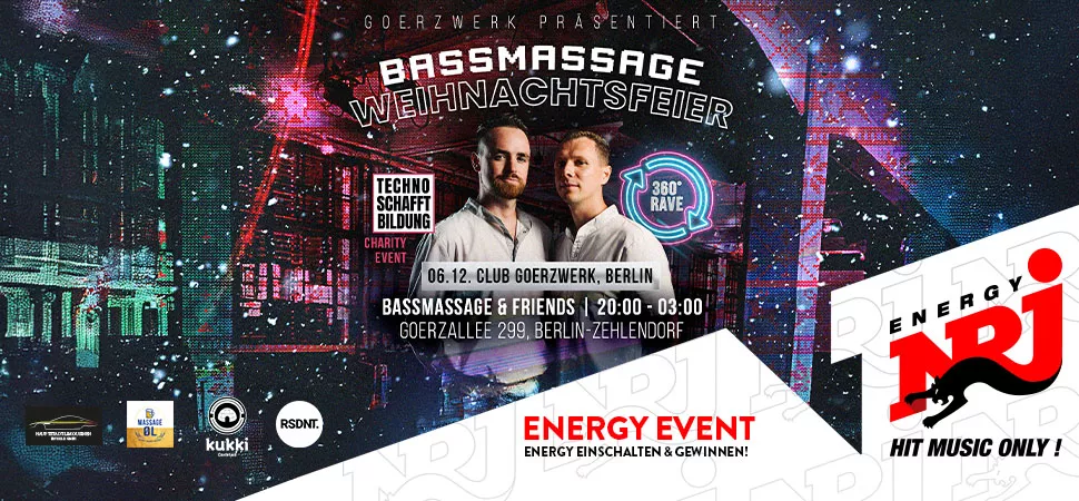 BASSMASSAGE Weihnachtsfeier 2025