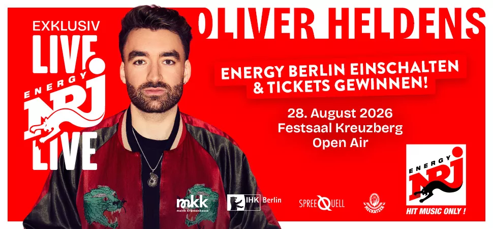 Grafik mit dem DJ Oliver Heldens