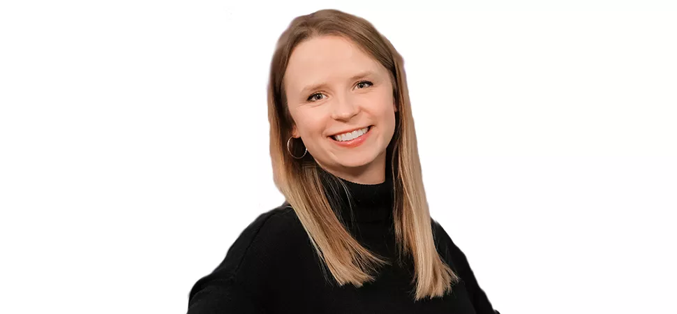 Moderatorin Lara Schmidt
