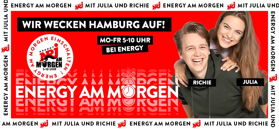 ENERGY am Morgen mit Julia und Richie