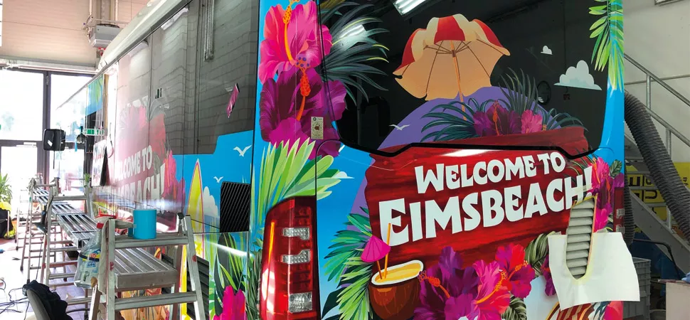 Beach Express Hamburg Neues Bus Design