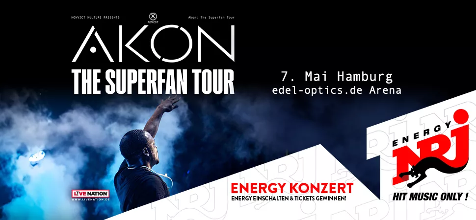 Akon - The Superfan Tour - Hamburg Header