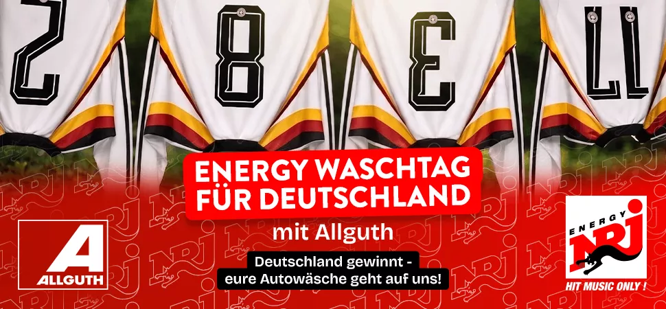 ENERGY Waschtag für Deutschland mit Allguth
