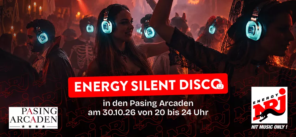 ENERGY Silent Disco in den PAsing Arcaden