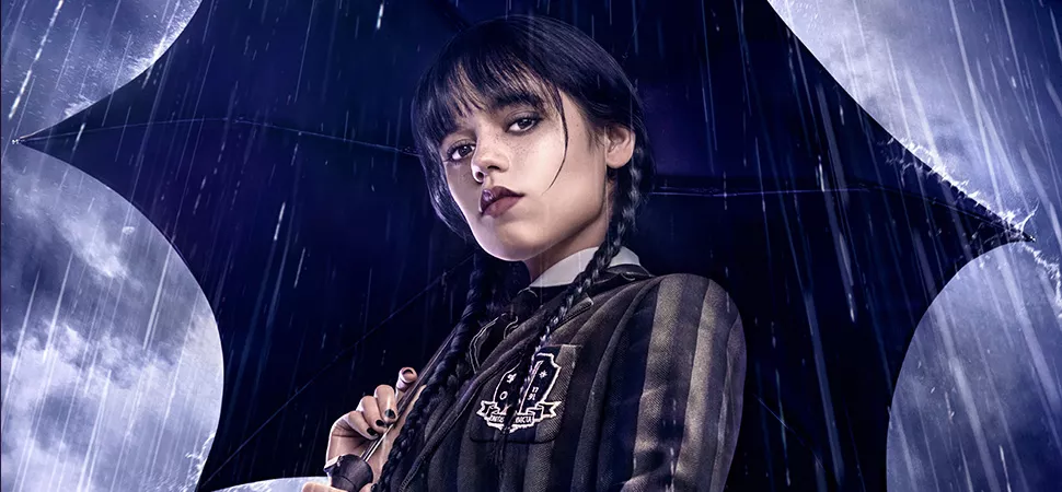 Jenna Ortega als Wednesday Addams