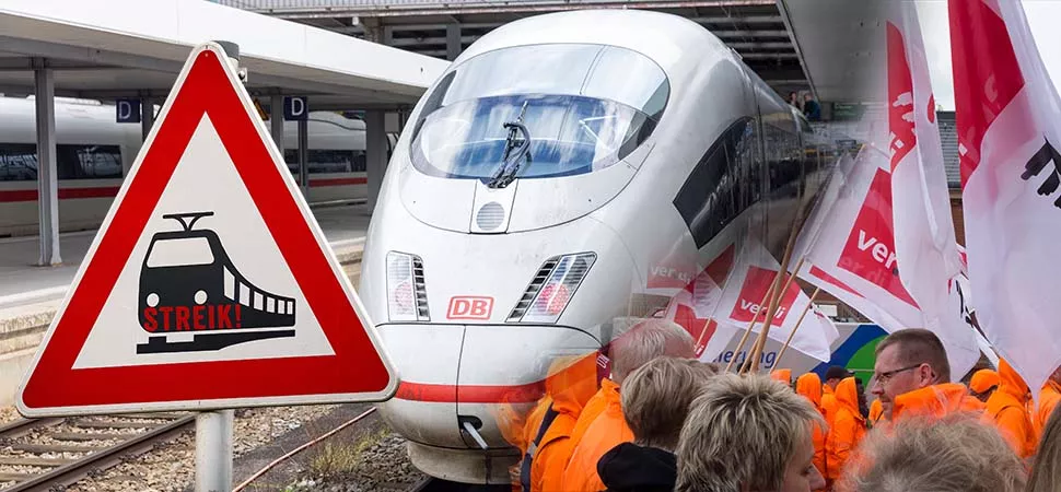 Warnstreik Deutsche Bahn Warnstreik Deutsche Bahn