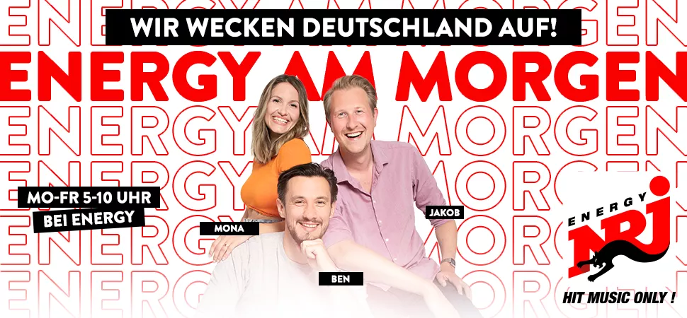 Wir wecken Deutschland auf! ENERGY am Morgen