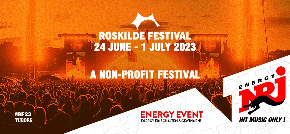 ENERGY präsentiert das Roskilde Festival 2023 ENERGY präsentiert das Roskilde Festival 2023