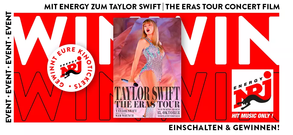 Mit ENERGY zu Taylor Swifts Konzertfilm