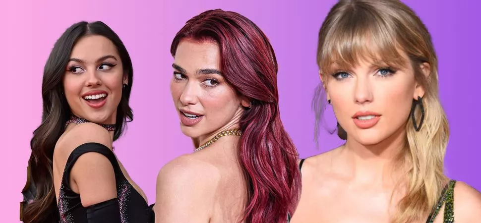 Taylor Swift, Dua Lipa & Olivia Rodrigo Taylor Swift, Dua Lipa & Olivia Rodrigo
