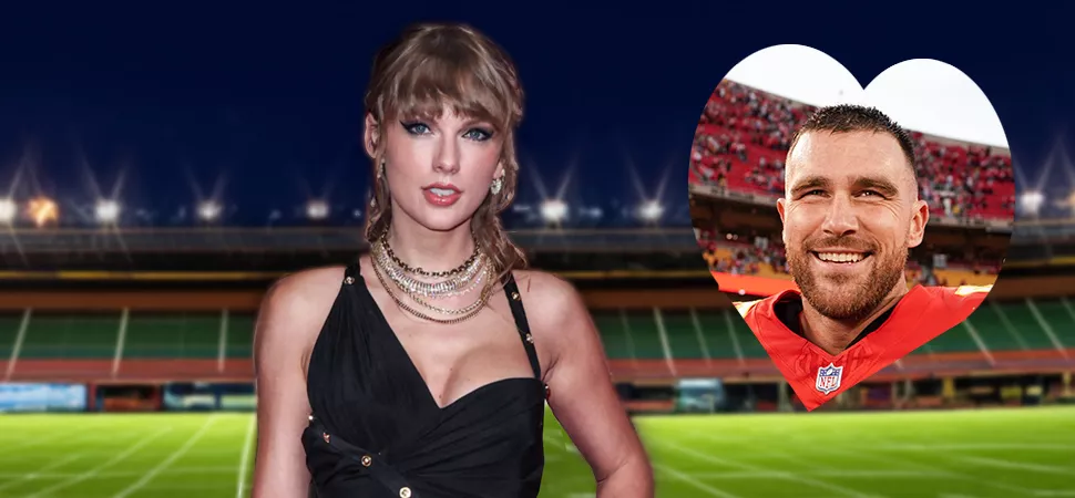 Taylor Swift und Travis Kelce beim Super Bowl