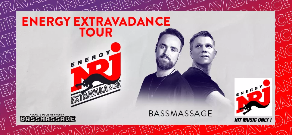ENERGY EXTRAVADANCE Tour mit BASSMASSAGE