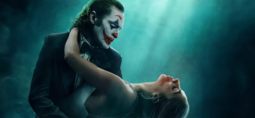 Joker 2: Folie A Deux Plakat zu Joker: Folie A Deux mit Lady Gaga und Joaquin Phoenix