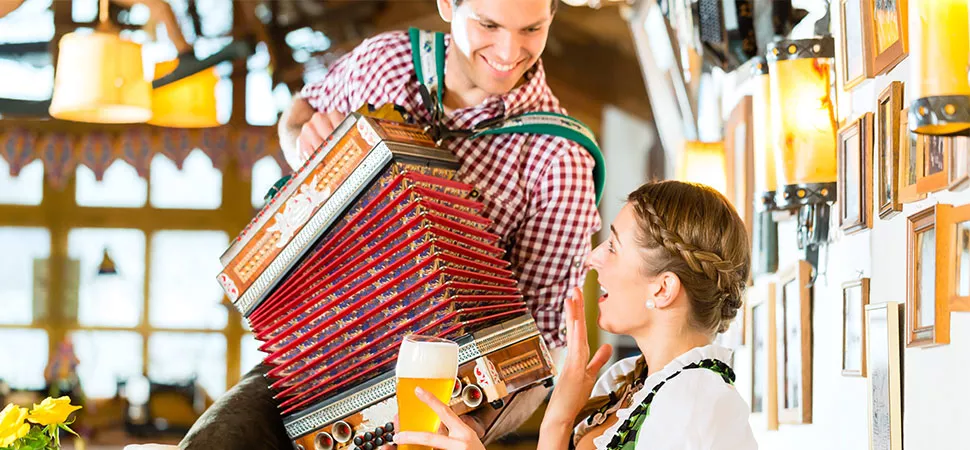 Musik beim Oktoberfest Spaß beim Oktoberfest