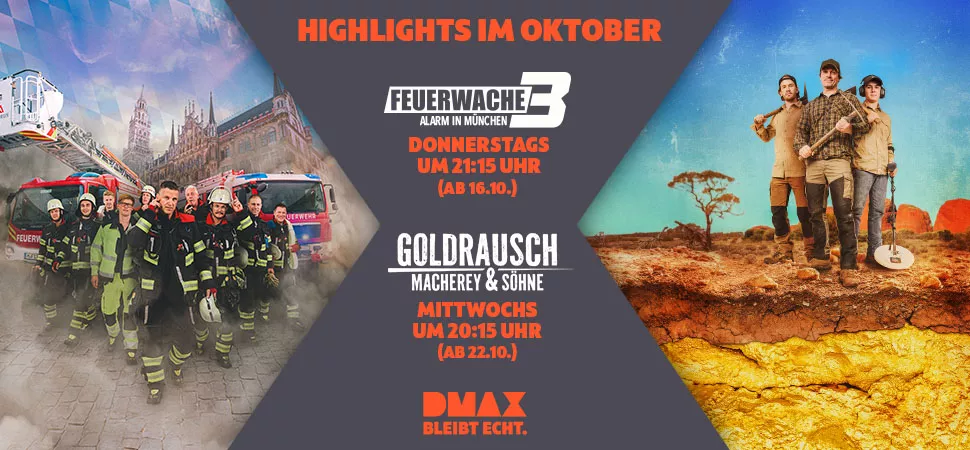 Herbst Highlights bei DMAX