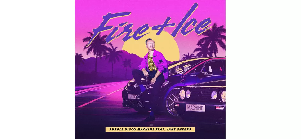 Singlecover von Purple Disco Machines "FIRE+ICE"