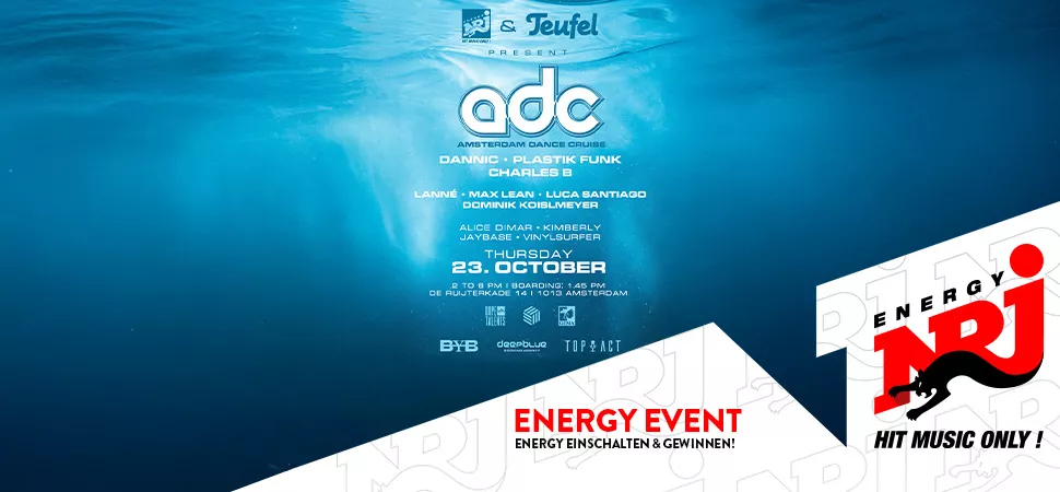 Amsterdam Dance Cruise 2025 präsentiert von ENERGY