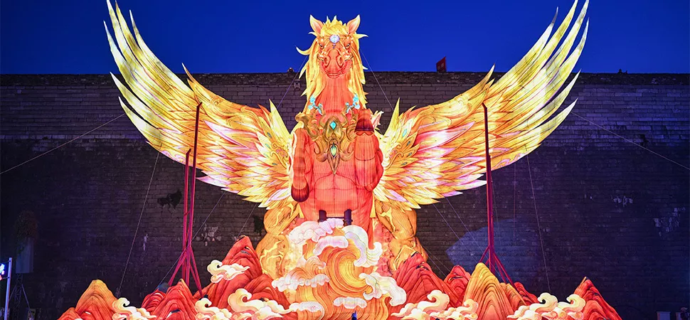 Chinesisches Neujahr des Pferdes