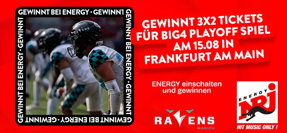 Gewinnspielgrafik für Tickets für das BIG4 Playoff Spiel