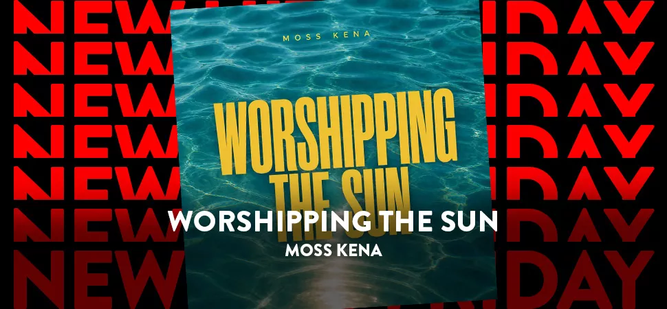 Singlecover von Moss Kena "Worshipping the Sun"
