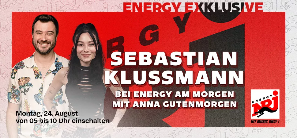 Sebastian Klussmann und Moderatorin Anna Gutenmorgen
