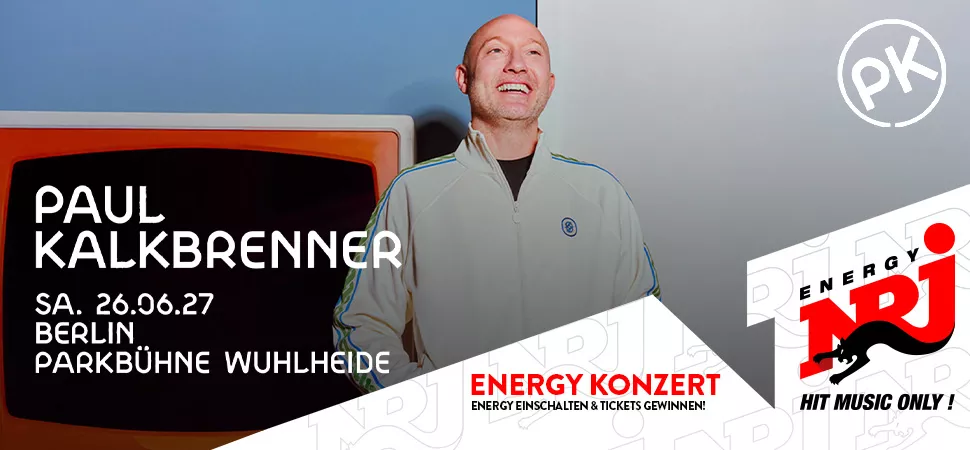Konzertplakat von Paul Kalkbrenner
