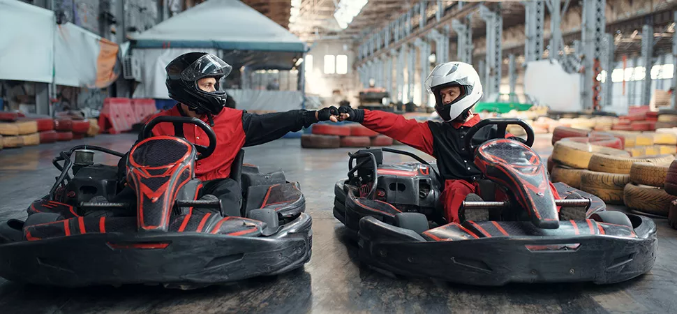 Indoor Kartbahn
