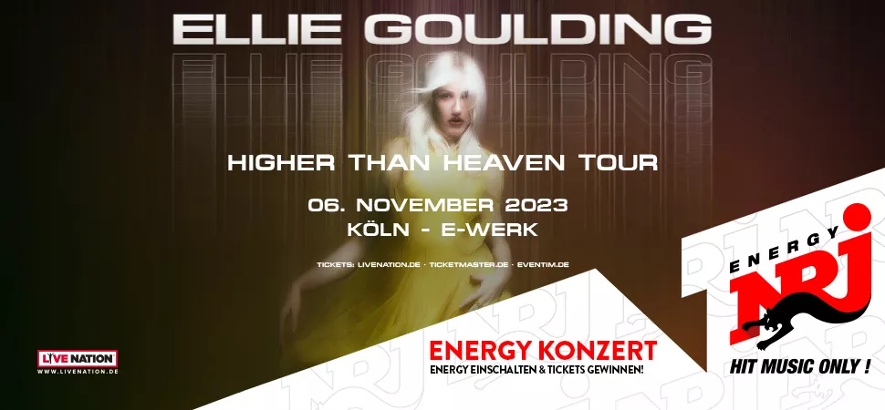 ENERGY präsentiert Ellie Goulding in Köln
