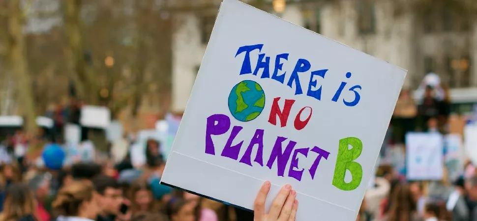 There is no Planet B Klima Protest