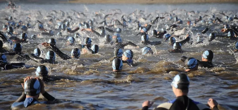 Traithlon Schwimmen Schwimmer