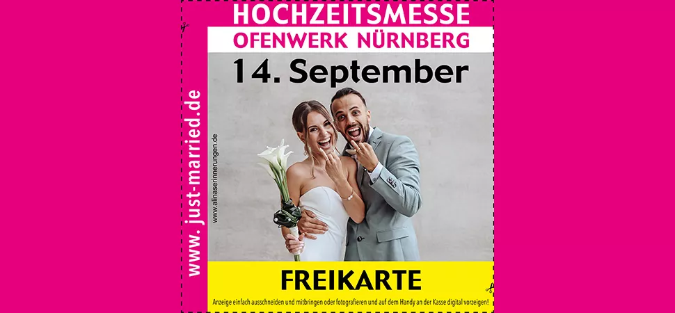 Hochzeitsmesse Ofenwerk Nürnberg Hochzeitsmesse Nürnberg Bräutigam und Braut