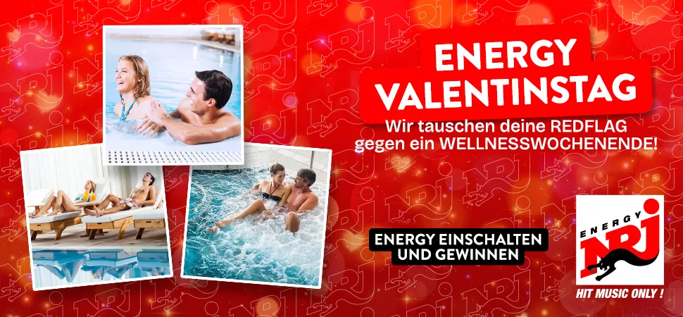 ENERGY REDFLAG zum Valentinstag Header