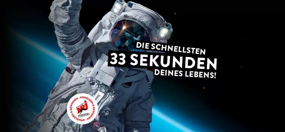 Astronaut 33 Sekunden 