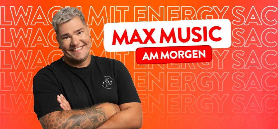 Moderator Max Music bei ENERGY Sachsen Knallwach