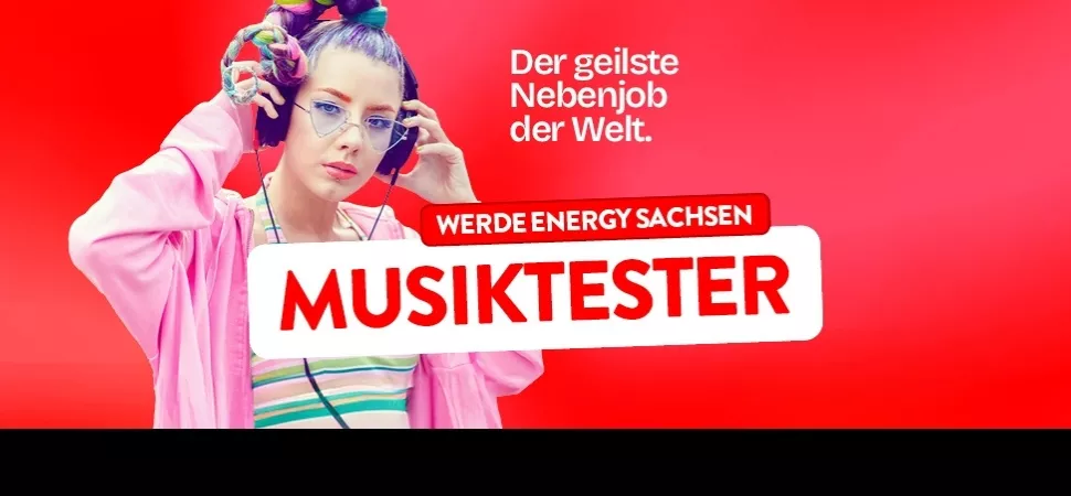 Werde ENERGY Sachsen Musiktester!