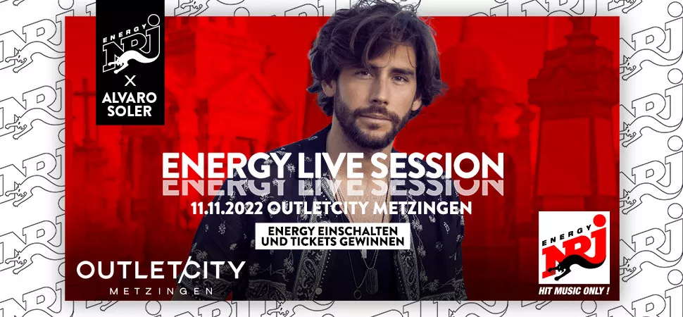 ENERGY LIVE SESSION mit Alvaro Soler