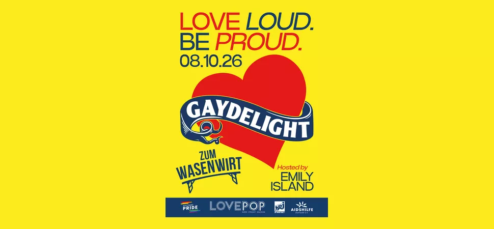 Love Loud. Be Proud.
