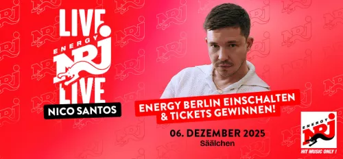 ENERGY LIVE mit Nico Santos