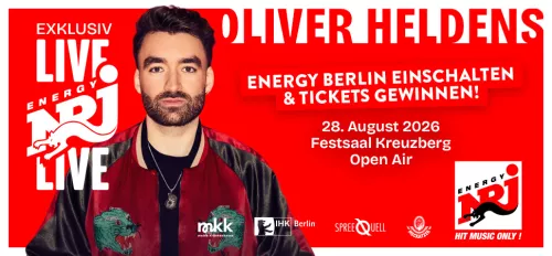 Grafik mit dem DJ Oliver Heldens
