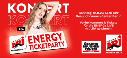 ENERGY Live mit Lea