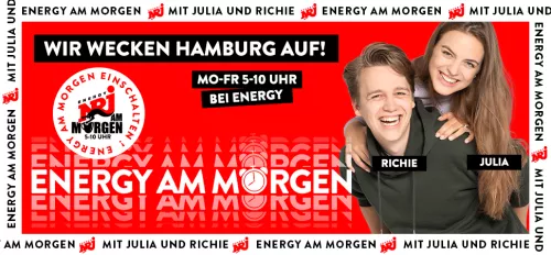 ENERGY am Morgen mit Julia und Richie ENERGY am Morgen mit Julia und Richie