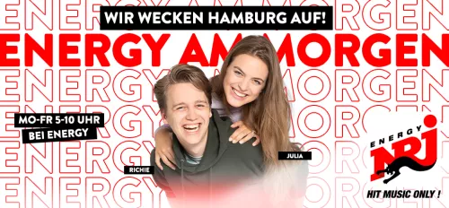 Wir wecken Hamburg auf! ENERGY am Morgen