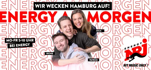 ENERGY am Morgen mit Julia und Richie ENERGY am Morgen mit Julia und Richie