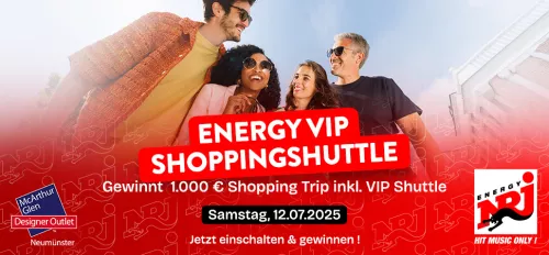 Das ENERGY Shopping Shuttle - präsentiert vom Designer Outlet Neumünster
